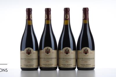 GRIOTTE CHAMBERTIN 1993 - Ponsot - 4 Bottles