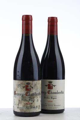 GEVREY CHAMBERTIN VIEILLES VIGNES 2008 - Denis Mortet - 2 Bottles