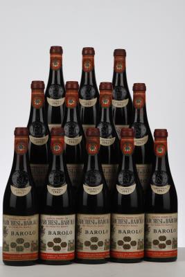 BAROLO GRAN RISERVA 1947 - Marchesi di Barolo - 12 Bottles