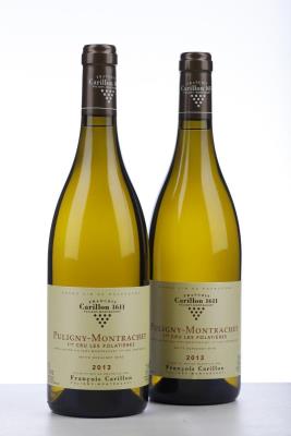 PULIGNY MONTRACHET LES FOLATIERES 2013 - Francois Carillon - 2 Bottles