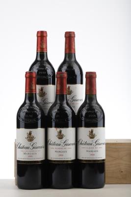 GISCOURS 3*2006 + 2*2010   - Mc - 5 Bottles
