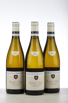 RULLY BLANC LE MEIX CADOT VIEILLES VIGNES 2014 - Dureuil Janthial - 3 Bottles