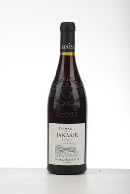 CHATEAUNEUF DU PAPE DOMAINE DE LA JANASSE CUVEE CHAUPIN 2005 - Aime Sabon - 1 Bottle