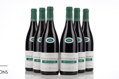 NUITS ST GEORGES LES VAUCRAINS 2002 - Henri Gouges - 6 Bottles