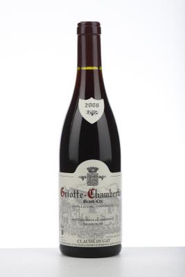 GRIOTTE CHAMBERTIN 2008 - Claude Dugat - 1 Bottle
