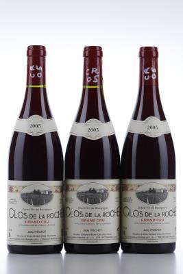 CLOS DE LA ROCHE 2005 - Jacky Truchot - 3 Bottles