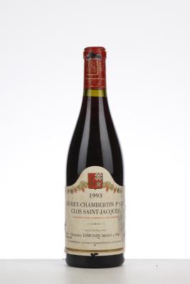 GEVREY CHAMBERTIN CLOS ST JACQUES 1993 - Michel Esmonin - 1 Bottle