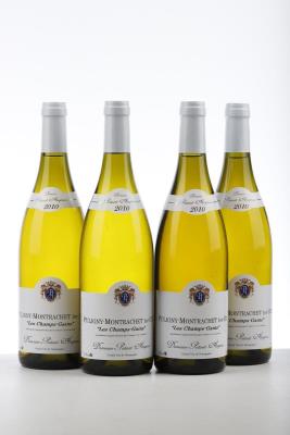 PULIGNY MONTRACHET LES CHAMPS GAINS 2010 - Potinet Ampeau - 4 Bottles