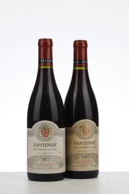 SANTENAY LES CHAMPS CLAUDE 1997 - Jean Pillot - 2 Bottles