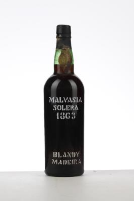 MADEIRA BLANDY MALVASIA SOLERA 1863 - Blandy - Bottled in 1988 - 1 Bottle