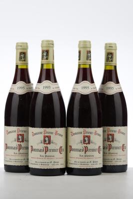 POMMARD LES PLATIERES 1995 - Prieur Brunet - 4 Bottles