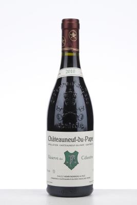 CHATEAUNEUF DU PAPE RESERVE DES CELESTINS 2010 - Henri Bonneau - 1 Bottle
