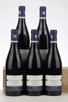 CLOS VOUGEOT LE GRAND MAUPERTUI 2017 - Anne Gros - 5 Bottles