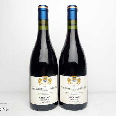 CORTON CLOS DU ROI 2016 - Thibault Liger Belair - 2 Bottles