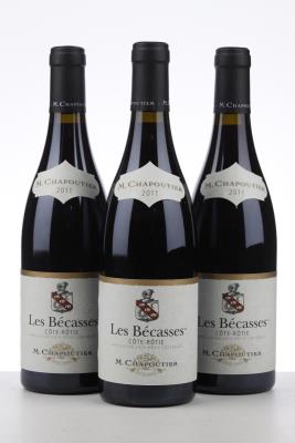 COTE ROTIE LES BECASSES 2011 - Chapoutier - 3 Bottles