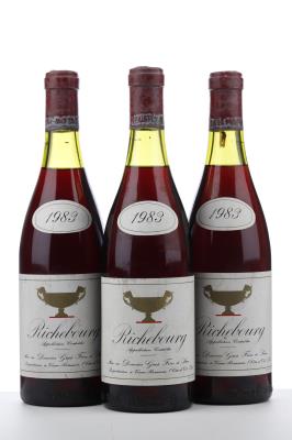RICHEBOURG 1983 - Gros Frere et Soeur - 3 Bottles