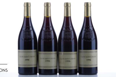 CLOS ST DENIS Philippe Charlopin Parizot 1996 - 4 Bottles