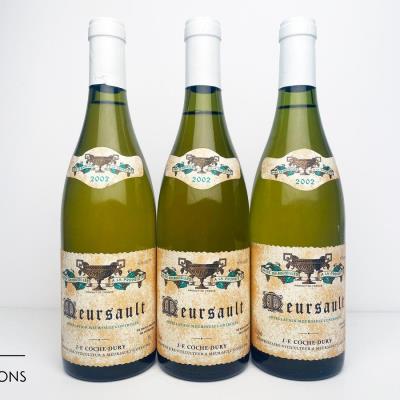 MEURSAULT 2002 - Coche Dury - 3 Bottles