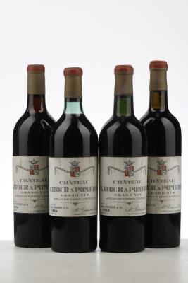 LATOUR A POMEROL 1969 - Michel Fauvarque - 4 Bottles