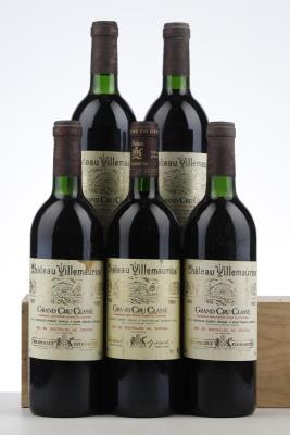 MIXED LOT VILLEMAURINE 1985 - 1990 NV - Mc - 5 Bottles