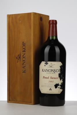 KANONKOP CUVEE PAUL SAUER 1991 - Kanonkop Cellars - 5,00 Ltr - Owc 1