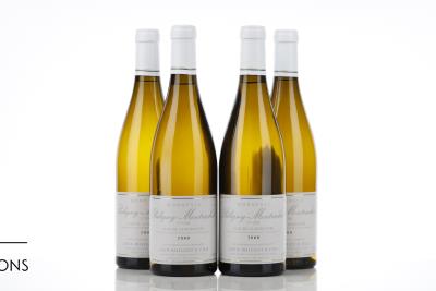 PULIGNY MONTRACHET CLOS DE LA MOUCHERE 2000 - Jean Boillot - 4 Bottles