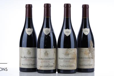 MAZIS CHAMBERTIN 2004 - Philippe Nadef - 4 Bottles