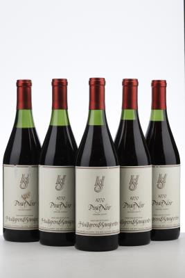 HULTGREN AND SAMPERTON  PINOT NOIR 1979 - Hultgren & Samperton - 5 Bottles