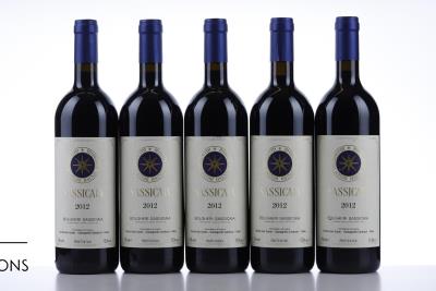SASSICAIA 2012 - Tenuta San Guido - 5 Bottles