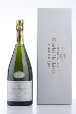 CHARLES HEIDSIECK BRUT RESERVE CHARLIE MISE EN CAVE 1990 1990 - Charles Heidsieck - 1 Bottle - Oc 1