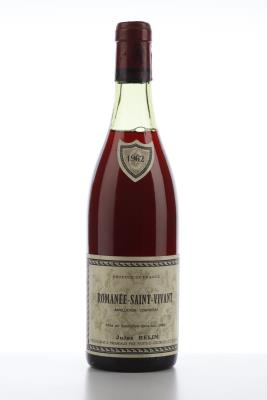 ROMANEE ST VIVANT 1962 - Jules Belin - 1 Bottle
