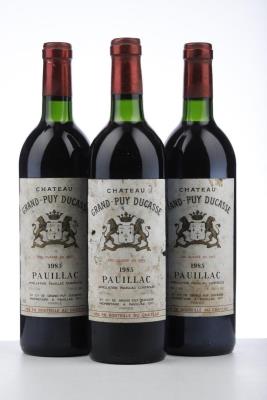 GRAND PUY DUCASSE 1985 - Mc - 3 Bottles