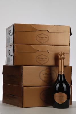 LAURENT PERRIER GRANDE CUVEE ALEXANDRA ROSE 2004 - Laurent Perrier - 12 Bottles - Oc 3