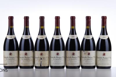 CHAMBOLLE MUSIGNY LES AMOUREUSES 1998 - Robert Groffier - 7 Bottles