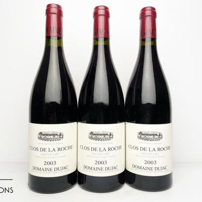 CLOS DE LA ROCHE 2003 - Dujac - 3 Bottles