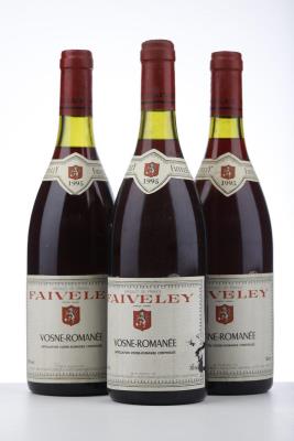 VOSNE ROMANEE 1995 - Faiveley - 3 Bottles