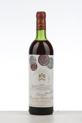 MOUTON ROTHSCHILD 1978 - Mc - 1 Bottle