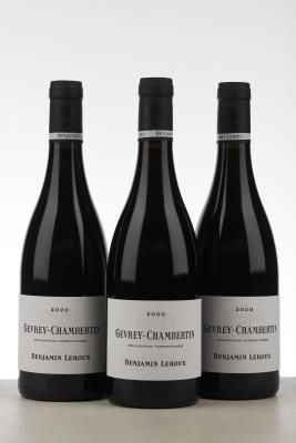 GEVREY CHAMBERTIN 2020 - Benjamin Leroux - 3 Bottles