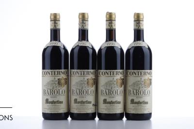BAROLO MONFORTINO RISERVA 1990 - Giacomo Conterno - 4 Bottles