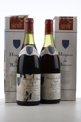 HOSPICES DE BEAUNE BEAUNE CUVEE BRUNET 1976 - P F Leonce Bocquet - 2 Bottles - Oc 1