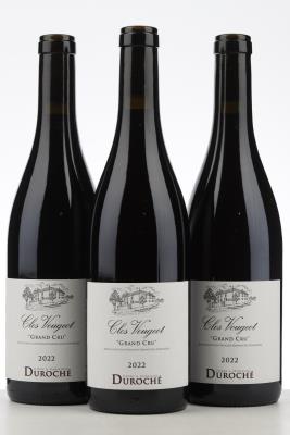 CLOS VOUGEOT 2022 - Duroche - 3 Bottles