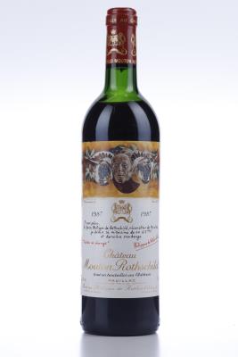 MOUTON ROTHSCHILD 1987 - Mc - 1 Bottle
