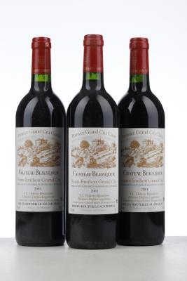 BEAUSEJOUR DUFFAU LAGARROSSE 2001 - Mc - 3 Bottles
