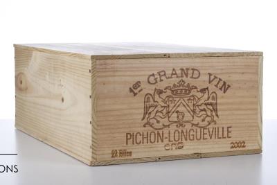 PICHON BARON 2002 - 12 Bottles - Owc 12