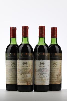 MOUTON ROTHSCHILD 1971 - Mc - 4 Bottles