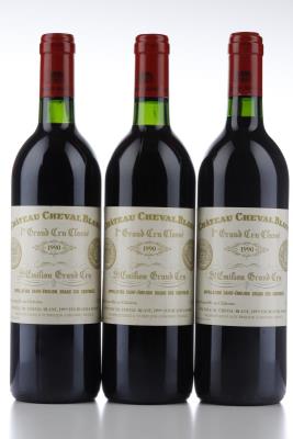 CHEVAL BLANC 1990 - 3 Bottles