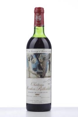 MOUTON ROTHSCHILD 1973 - Mc - 1 Bottle