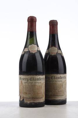 GEVREY CHAMBERTIN 1950 - Naigeon Chauveau - 2 Bottles