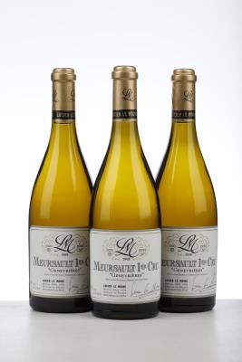 MEURSAULT LES GENEVRIERES 2018 - Lucien Le Moine - 3 Bottles