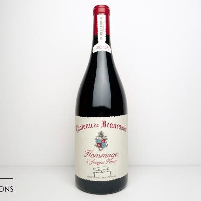 CHATEAUNEUF DU PAPE BEAUCASTEL HOMMAGE A JACQUES PERRIN 2012 - Chateau de Beaucastel - 1 Magnum